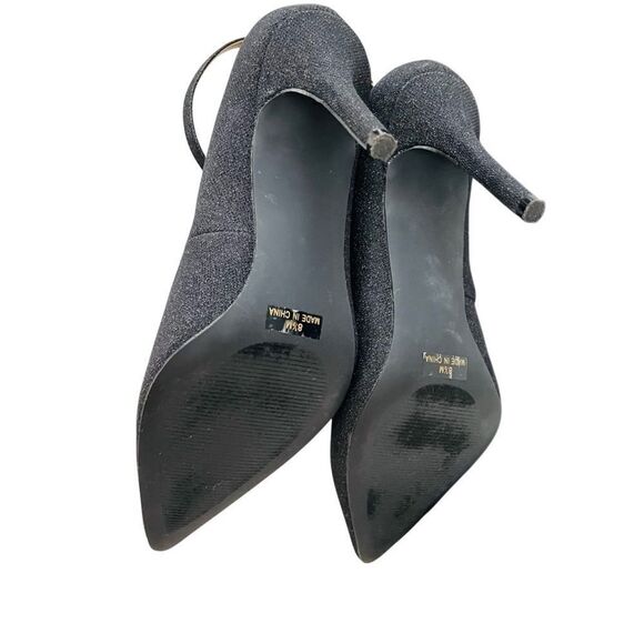 MARK JAMES by BADGLEY MISCHKA Glitter Rhinestone High Heel Pumps
Black sz 8.5. - Picture 9 of 9